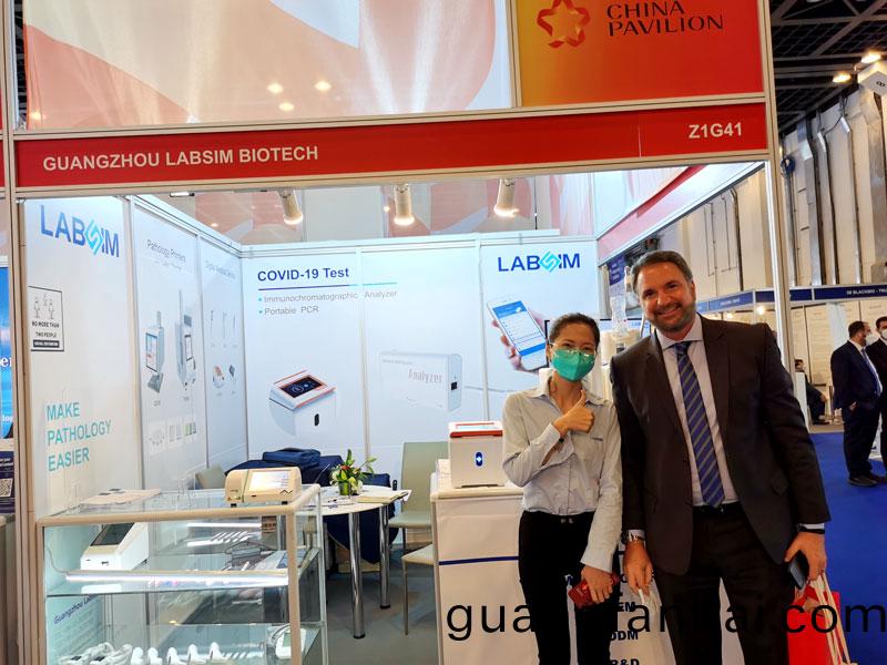 【展(zhan)會迴顧】藍勃(bo)生物精綵(cai)亮(liang)相(xiang)2022 MEDLAB Middle East